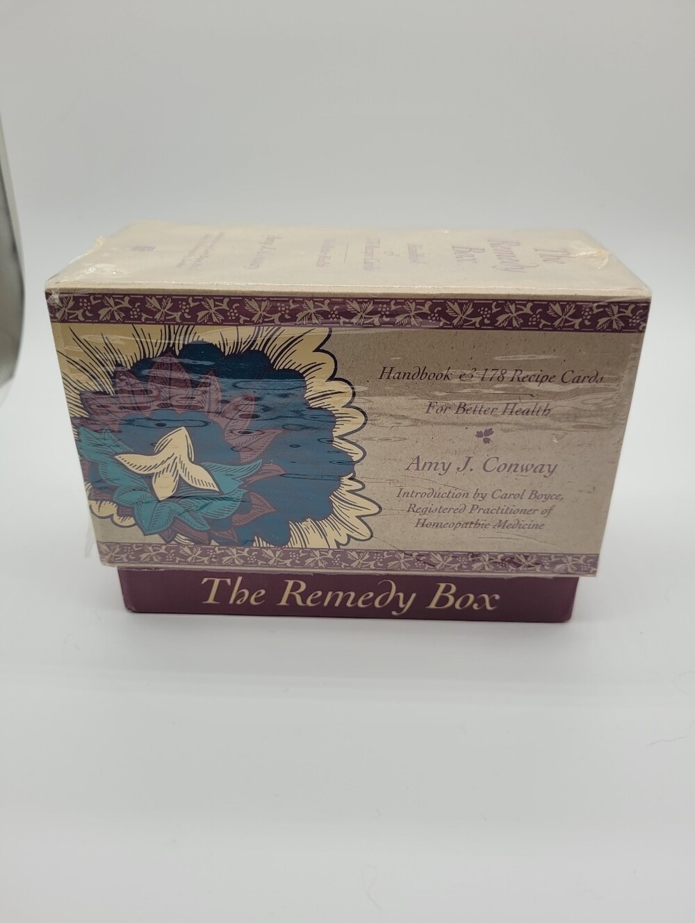 Pristine Vintage The Remedy Box Homeopathic Recipe Cards Book Complete Set